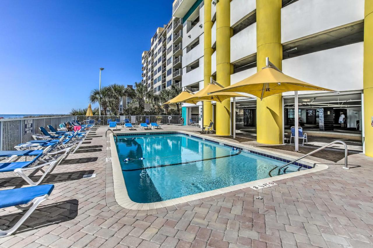 Chic North Myrtle Beach Condo Beach Front! Exterior foto