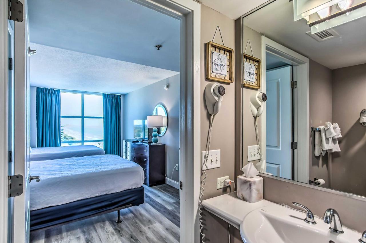 Chic North Myrtle Beach Condo Beach Front! Exterior foto